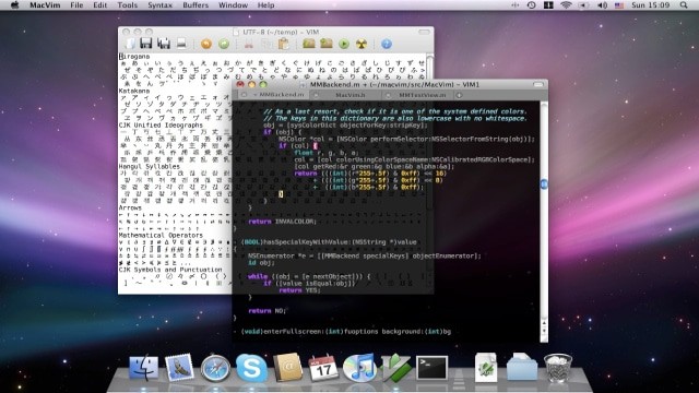 vim text editor for mac